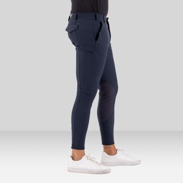 Riding breeches ES-Gabriel Thermaline GripConnect Knee -  Night