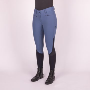 Riding breeches ES-Airflow FullGrip -  Dark digital blue
