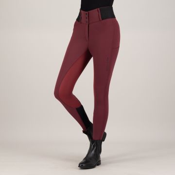 Riding breeches ES-Athletic leanline FullGrip -  Pomegranate