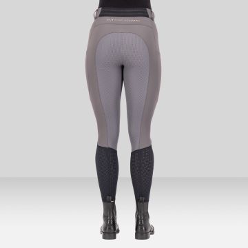 Riding breeches ES-Airflow FullGrip -  Magnet Grey