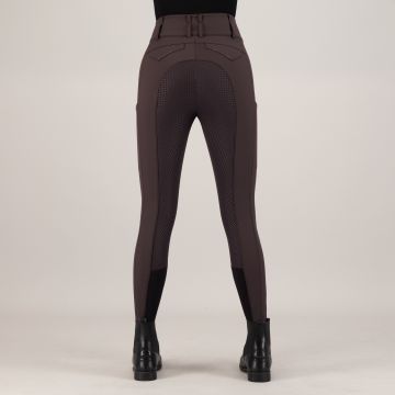 Riding breeches ES-Aurelia Diamond FullGrip -  Mocca 