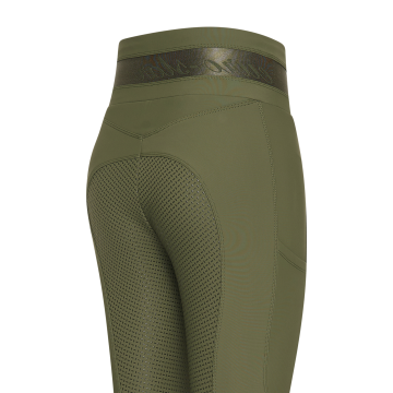 Riding tights ES-Impress FullGrip -  Olive