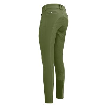 Riding breeches ES-Arielle Snow FullGrip -  Olive