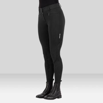 Riding breeches ES-Airflow FullGrip -  Black