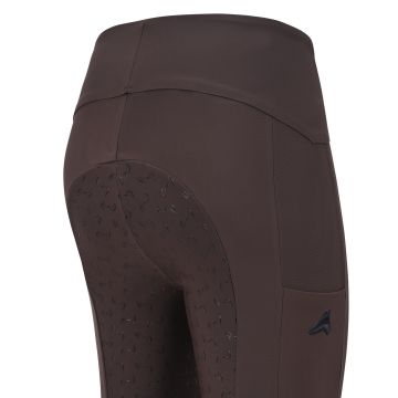 Riding tights ES-Empower winter FullGrip -  Maroon