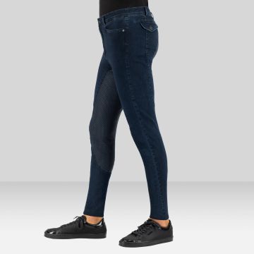 Riding breeches ES-Camillo Denim FullGrip -  Navy