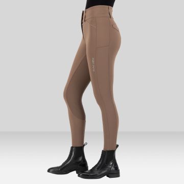 Riding breeches ES-Aurelia GripConnect Full -  Caramel