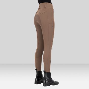 Riding breeches ES-Aurelia GripConnect Full -  Caramel