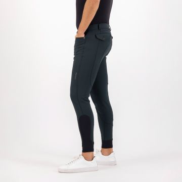 Riding breeches ES-Camillo So. FullGrip -  Black leaf