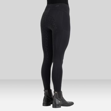 Riding tights ES-Empower FullGrip -  Black