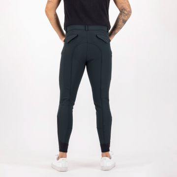 Riding breeches ES-Camillo So. FullGrip -  Black leaf