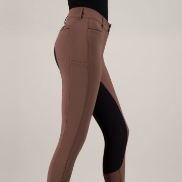 Riding breeches ES-Arielle GripConnect Full -  Caramel