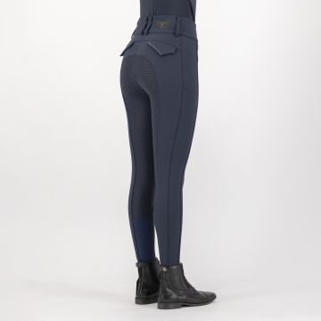 Riding breeches ESAurelle diamond FullGrip -  Navy