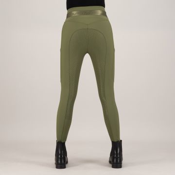 Riding tights ES-Impress FullGrip -  Olive