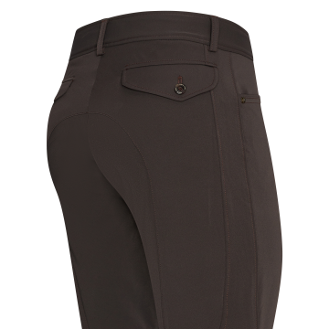 Riding breeches ES-Camillo KneeGrip -  Mocca 