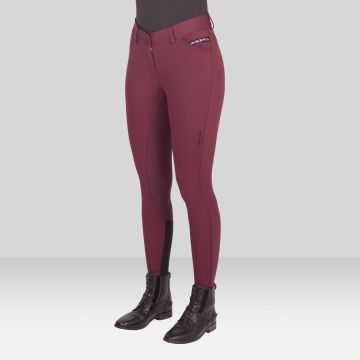 Riding breeches Arista Fashion Diamond FullGrip -  Dark berry