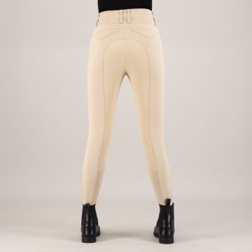 Riding breeches ES-Aurelia Competition GripConnect Full -  Beige