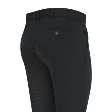 Riding breeches ES-Marcello FullGrip -  Black