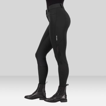 Riding breeches ES-Airflow FullGrip -  Black
