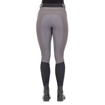 Riding breeches ES-Airflow FullGrip -  Magnet Grey
