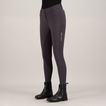 Riding breeches ES-Arielle GripConnect Full -  Magnet Grey