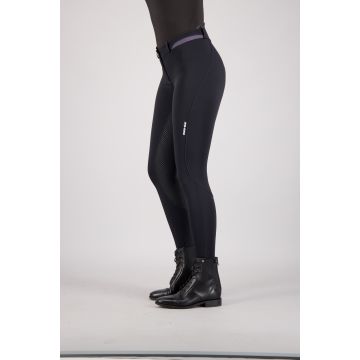 Riding breeches ES-Equitation Queen FullGrip -  Black