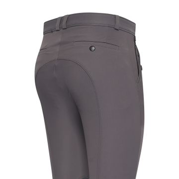Riding breeches ES-Marcello KneeGrip -  Magnet Grey