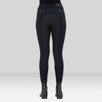 Riding breeches ES-Arielle GripConnect Full -  Black