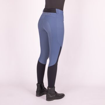 Riding breeches ES-Airflow FullGrip -  Dark digital blue