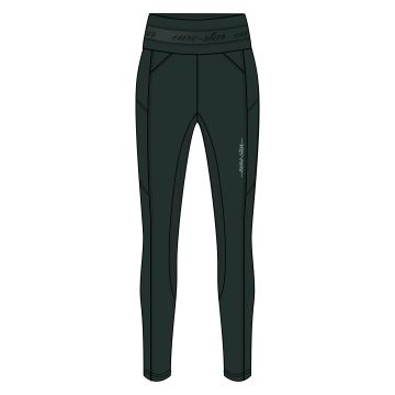 Riding tights ES-Impress FullGrip -  Black leaf