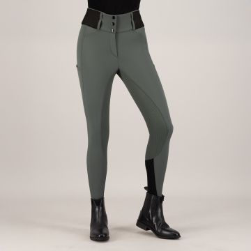 Riding breeches ES-Athletic leanline FullGrip -  Dark Castor