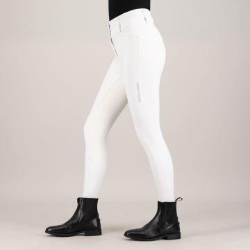 Riding breeches ES-Aurelia Competition GripConnect Full -  White 