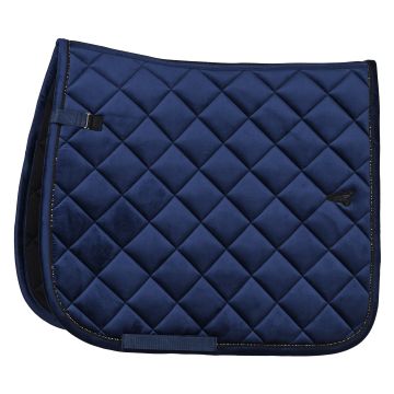 Saddlepad ES-Velvet dressage -  Navy
