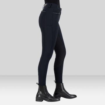 Riding breeches ES-Arielle GripConnect Full -  Black