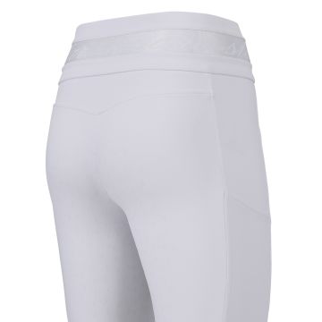 Riding breeches ES-Athletic Luxe FullGrip -  White 