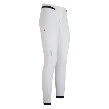 Riding breeches ES-Equitation Queen FullGrip -  White 