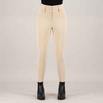 Riding breeches ES-Aurelia Competition GripConnect Full -  Beige