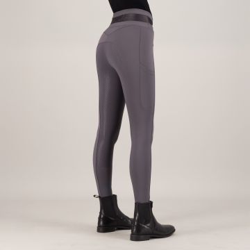 Riding tights ES-Ares FullGrip -  Magnet Grey
