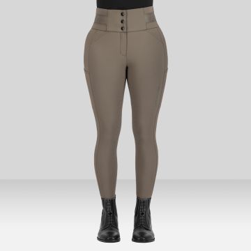 Riding breeches ES-Athletic Luxe FullGrip -  Stone