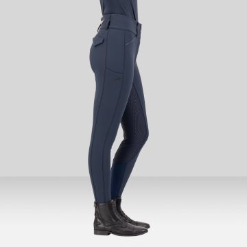 Riding breeches ES-Aurelia Diamond FullGrip -  Navy