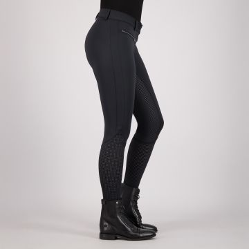 Riding breeches ES-Airflow FullGrip -  Black