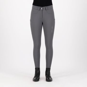 Riding breeches ES-Empress KneeGrip -  Magnet Grey