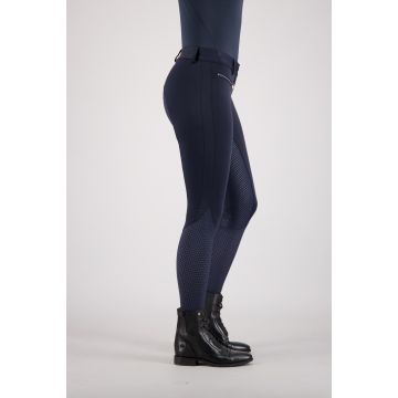 Riding breeches ES-Airflow FullGrip -  Navy