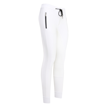 Riding breeches ES-Athleisuremen FullGrip -  White 