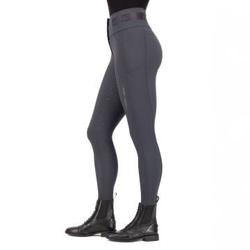 Riding breeches ES-Athletic Luxe FullGrip -  Magnet Grey