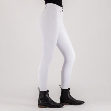 Riding breeches ES-Empressive FullGrip -  White 