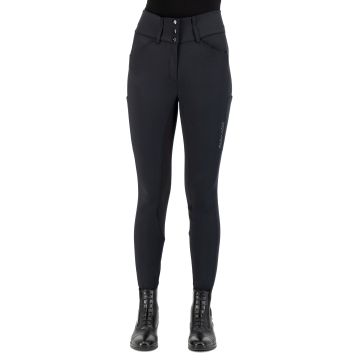 Riding breeches ES-Aurelia GripConnect Full -  Black