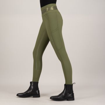 Riding tights ES-Impress FullGrip -  Olive
