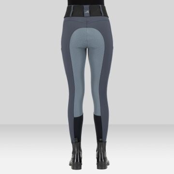Riding breeches ES-Athletic leanline FullGrip -  Magnet Grey
