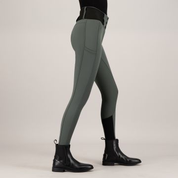 Riding breeches ES-Athletic leanline FullGrip -  Dark Castor